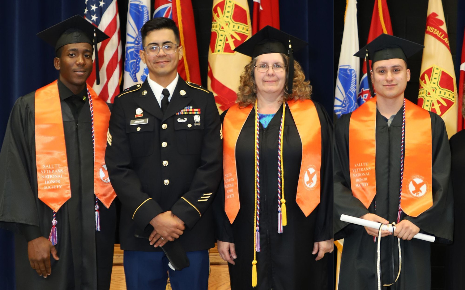 2023 Empire State University Honors Graduates at Fort Drum Graduation